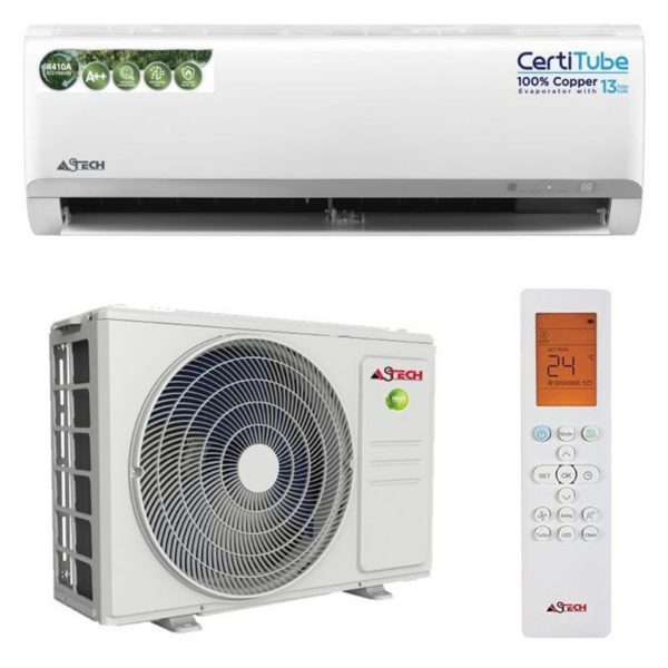 Climatiseur astech split 12000btu 1,5cv