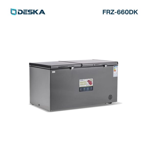 Congélateur Horizontal Deska 700 Litres - Gris