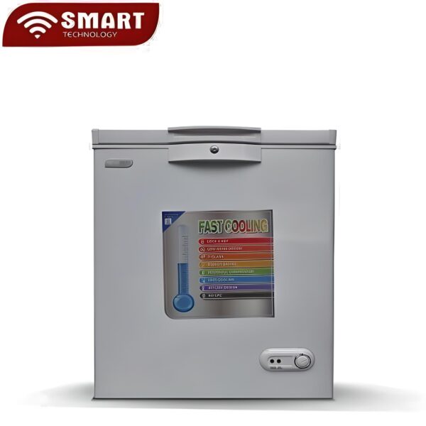 Congelateur Horizontal Smart Technology 200 Litres - Gris