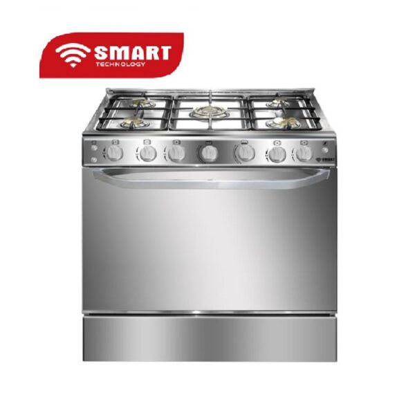 Cuisiniere Smart Technology 5 Feux 80x60 Inox