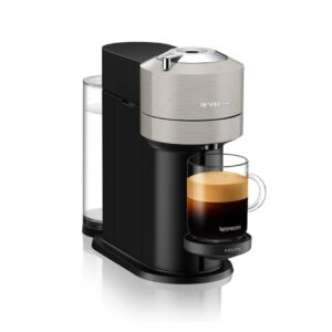 machine a cafe nespresso vertuo gris