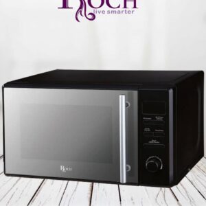 micro ondes roch 20 litres miroir avec ecran noir