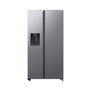 refrigerateur samsung side by side 2 portes avec distributeur d eau et glacons gris