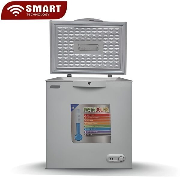 Congelateur Horizontal Smart Technology 200 Litres - Gris