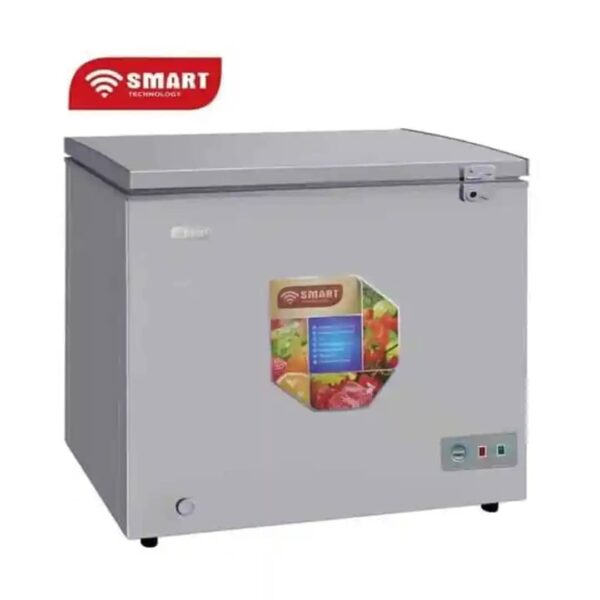 Congelateur Horizontal Smart Technology 320 Litres Aec Vitrine - Gris