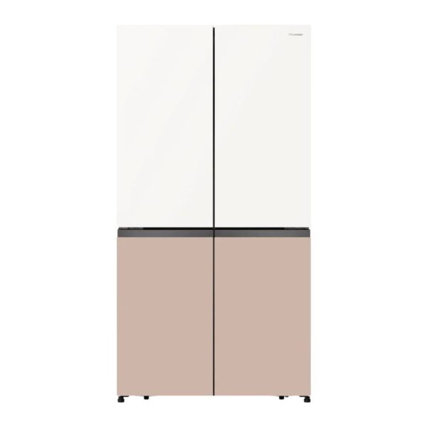 Refrigerateur Hisense Side By Side 4 Portes 560 Litres - Verre Coloré