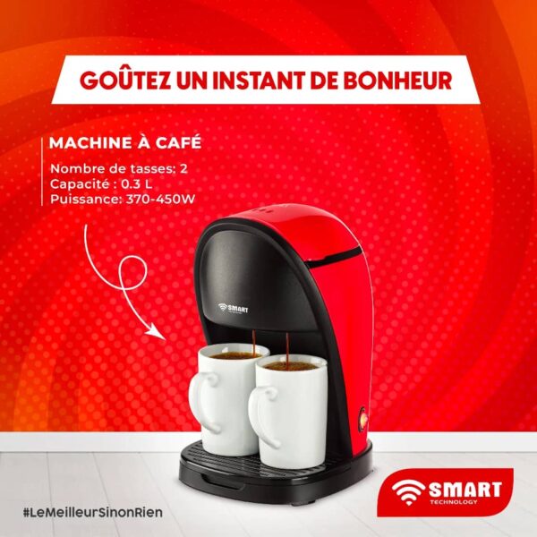 Machine A Cafe Smart Technology 1,8L - Rouge