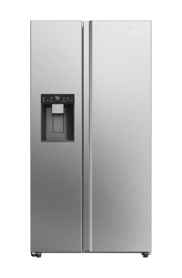 Refrigerateur Haier Side By Side 2 Portes Distributeur Glaçon - Gris