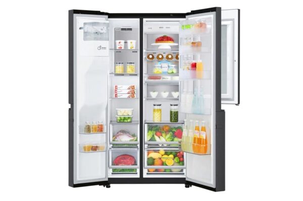 Refrigerateur LG Side By Side Avec Fontaine Matte - Noir